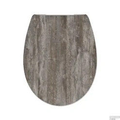 Toiletzitting Cedo Icebrown Softclose Houtlook Bruin