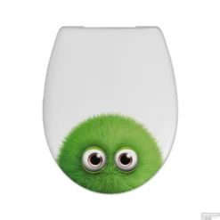 Toiletzitting Cedo Monster Duroplast Softclose Monster Wit