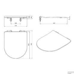 Toiletzitting Sanindusa Sanibold Slim Softclose Clip Off Met Bevestigingsmateriaal Wit -Baden Luxe Verkoop toiletzitting sanindusa sanibold slim softclose clip off met bevestigingsmateriaal wit tech