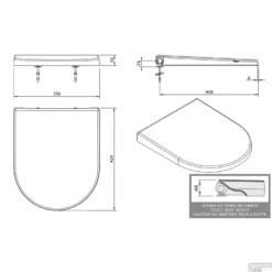 Toiletzitting Sanindusa Urb.y Softclose Clip Off Met Bevestigingsmateriaal Wit -Baden Luxe Verkoop toiletzitting sanindusa urb.y softclose clip off met bevestigingsmateriaal wit tech
