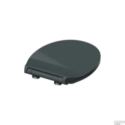 Toiletzitting Schutte Slim Anthrazit Duroplast Ultra Dun Met Soft Close En Quick Release Antraciet -Baden Luxe Verkoop toiletzitting schutte slim anthrazit duroplast ultra dun met soft close en quick release antraciet sfeer3