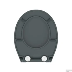 Toiletzitting Schutte Slim Anthrazit Duroplast Ultra Dun Met Soft Close En Quick Release Antraciet -Baden Luxe Verkoop toiletzitting schutte slim anthrazit duroplast ultra dun met soft close en quick release antraciet sfeer4