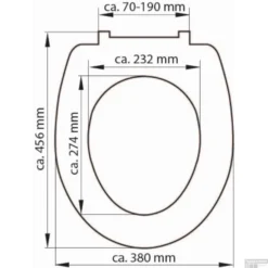 Toiletzitting Schutte Slim Black Ultra Dun Afklikbaar Soft Close Zwart Verstelbaar HoH 7 Tot 19 Cm -Baden Luxe Verkoop toiletzitting schutte slim black ultra dun afklikbaar soft close zwart tech