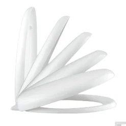 Toiletzitting Schutte White Duroplast Soft Close Wit