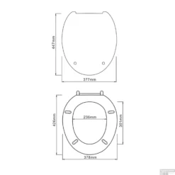 Toiletzitting Schutte White Duroplast Soft Close Wit -Baden Luxe Verkoop toiletzitting schutte white duroplast soft close wit tech