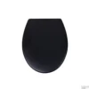 Toiletzitting Wiesbaden Malta One Touch Softclose Mat Zwart