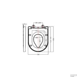 Toiletzitting Wiesbaden Vesta Family Soft-Close Quick Release PP Wit -Baden Luxe Verkoop toiletzitting wiesbaden vesta family soft close quick release pp wit 32.3701 tech