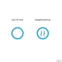 Spiegel Gliss Design Oko Rond LED Verlichting 40cm -Baden Luxe Verkoop touch sensoren gliss spiegels sfeer 3