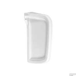 Urinoirscherm Schaamschot Sapho 60x36 Cm Keramiek Wit