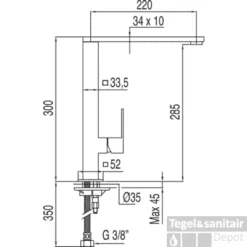Cuadro Tres Keukenkraan 106486