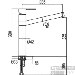 Tres Keukenkraan LEX 181333