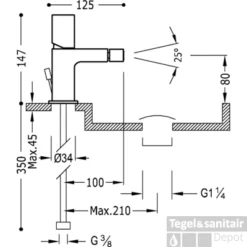 Loft Tres Bidetmengkraan 20012002D