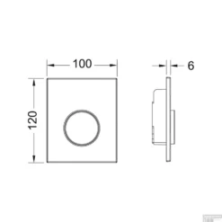 Urinoir Set Salenzi Hung Achterinlaat Mat Wit Met TECE Loop Drukplaat Kunststof 13 Urinoir Set Salenzi Hung Achterinlaat Mat Wit Met TECE Loop Drukplaat Kunststof -Baden Luxe Verkoop urinoir bedieningsplaat tece loop kunststof 10x12 cm glanzend chroom tech 1