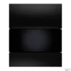 Urinoir Bedieningsplaat TECE Square Glas Zwart 10,4x12,4 Cm (met Zwarte Toetsen)