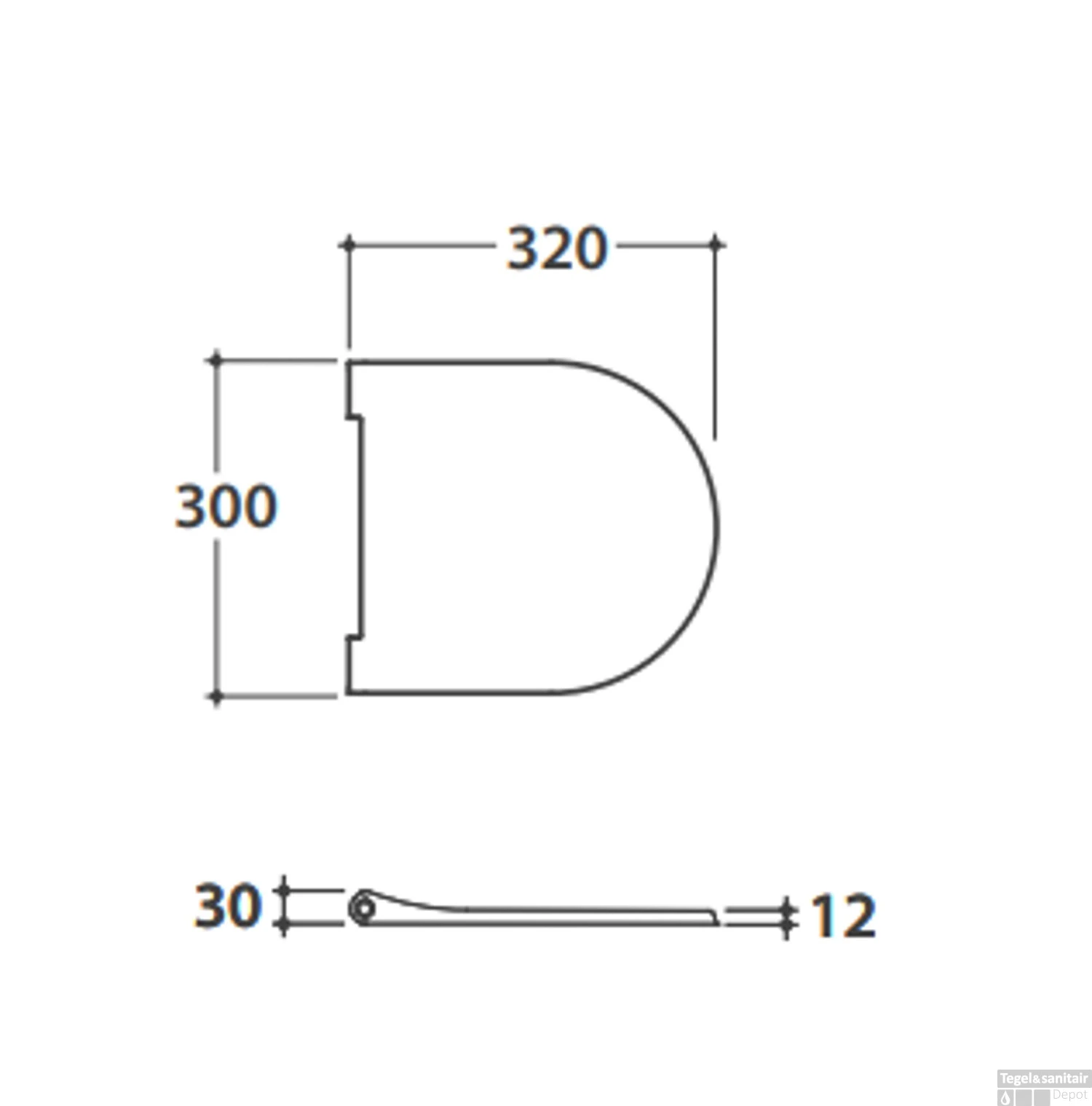 Urinoir Deksel Globo Forty3 Met Softclose Systeem Mat Zwart - Afbeelding 2