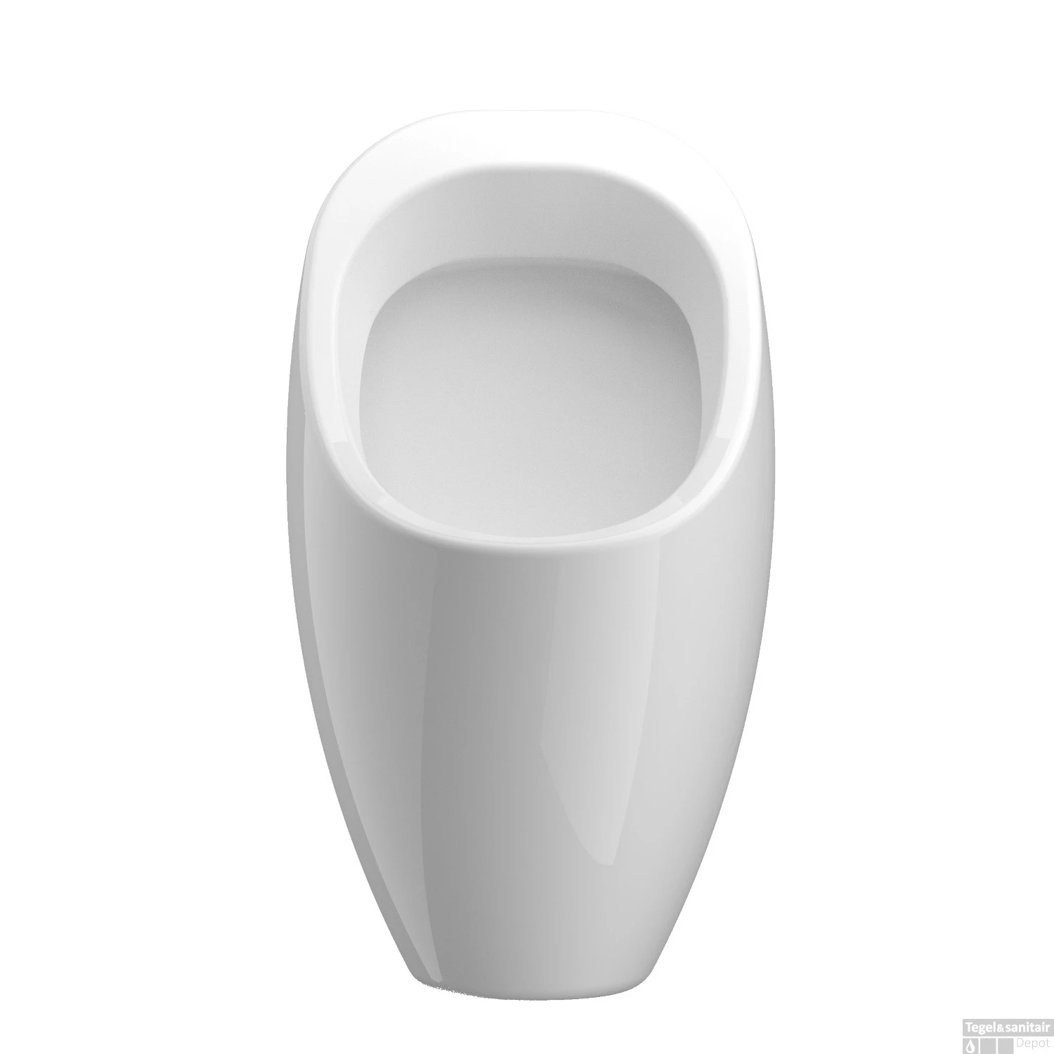 Urinoir Ipee U3 Dome Keramiek Instelbaar Spoelvolume Achterinlaat 55x31x31.5 Cm Wit 2 Urinoir Ipee U3 Dome Keramiek Instelbaar Spoelvolume Achterinlaat 55x31x31.5 Cm Wit - Afbeelding 2