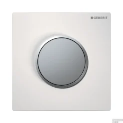 Urinoirstuursysteem Geberit Sigma 10 Pneumatische Bediening Wit/Chroom