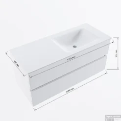 MONDIAZ VICA-DLUX 110cm Badmeubel Onderkast Rust 2 Lades. Inbouw Wastafel CLOUD Rechts Zonder Kraangat, Kleur Glace, En Spiegel Model SPOT 17 MONDIAZ VICA-DLUX 110cm Badmeubel Onderkast Rust 2 Lades. Inbouw Wastafel CLOUD Rechts Zonder Kraangat, Kleur Glace, En Spiegel Model SPOT -Baden Luxe Verkoop vicadluxe110cmrightmaattekening 8151264472257 1