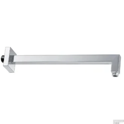 Muuruitloop Wiesbaden Rombo Vierkant 40cm Chroom