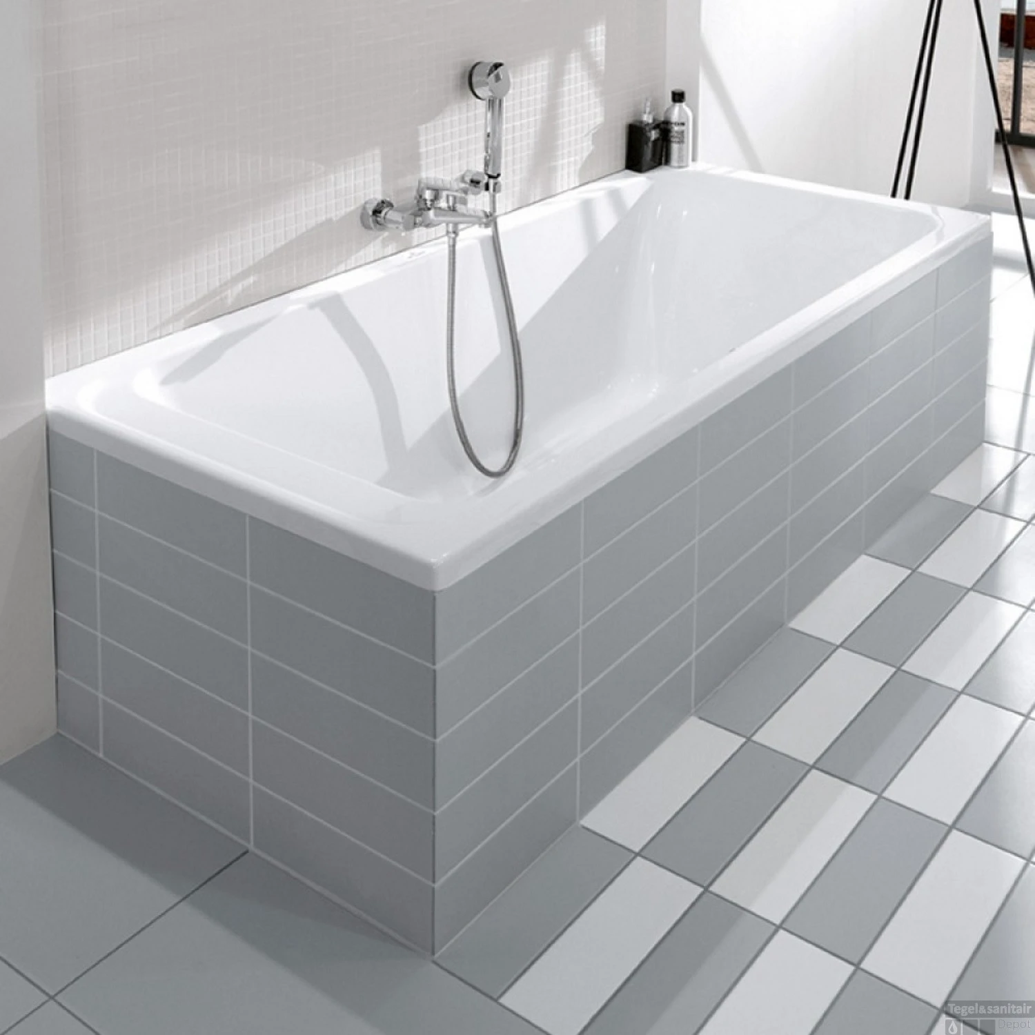 Ligbad Villeroy & Boch Omnia Architectura Rechthoek Duo 170x80 Cm Wit 4 Ligbad Villeroy & Boch Omnia Architectura Rechthoek Duo 170x80 Cm Wit - Afbeelding 4