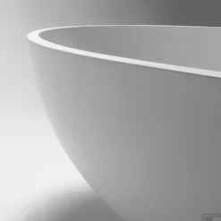 Vrijstaand Bad Crosstone Solid Surface 176x96x51 Cm Mat Wit -Baden Luxe Verkoop vrijstaand bad bws solid surface 176x96x51 cm mat wit 3067 2