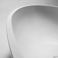 Vrijstaand Bad Crosstone Solid Surface 176x96x51 Cm Mat Wit -Baden Luxe Verkoop vrijstaand bad bws solid surface 176x96x51 cm mat wit 3067 4