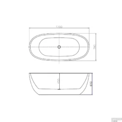 Vrijstaand Bad Luca Sanitair Primo 170x78x60cm Acryl Glans Wit -Baden Luxe Verkoop vrijstaand bad luca sanitair primo 170x78x60cm acryl glans wit lupa1785 tech
