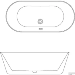 Vrijstaand Ligbad Allibert Zora 176x80x59 Cm Wit -Baden Luxe Verkoop vrijstaand ligbad allibert zora 176x80x59 cm wit tec1