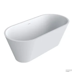 Vrijstaand Bad Best Design Mooi 170x80x64 Cm Solid Surface Mat Wit