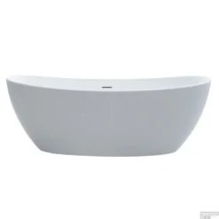 Vrijstaand Bad Best Design Orto 180x85x64 Cm Solid Surface Mat Wit