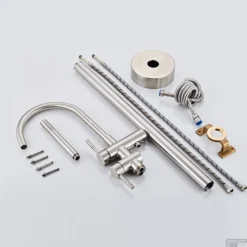 Vrijstaande Badkraan BWS Exclusive Volledig 304 RVS -Baden Luxe Verkoop vrijstaande badkraan bws exclusive volledig 304 rvs detail1