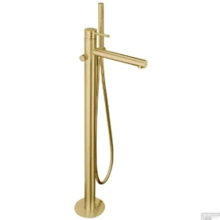 Vrijstaande Badkraan Herzbach Design IX PVD-Coating Messing Goud