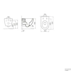 Wandcloset Boss & Wessing Rimoff Ophang Toilet Zonder Bidet Berry -Baden Luxe Verkoop wandcloset boss wessing rimoff ophang toilet zonder bidet berry tech