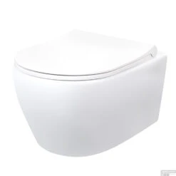 Wandcloset Boss & Wessing Aloni Keramiek Hoogglans Wit (Excl. Zitting)