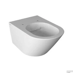 Wandcloset Globo Forty3 57x36 Cm Rimless Wit