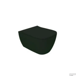 Wandcloset Salenzi Mirare Randloos Excl. Zitting Mat Zwart