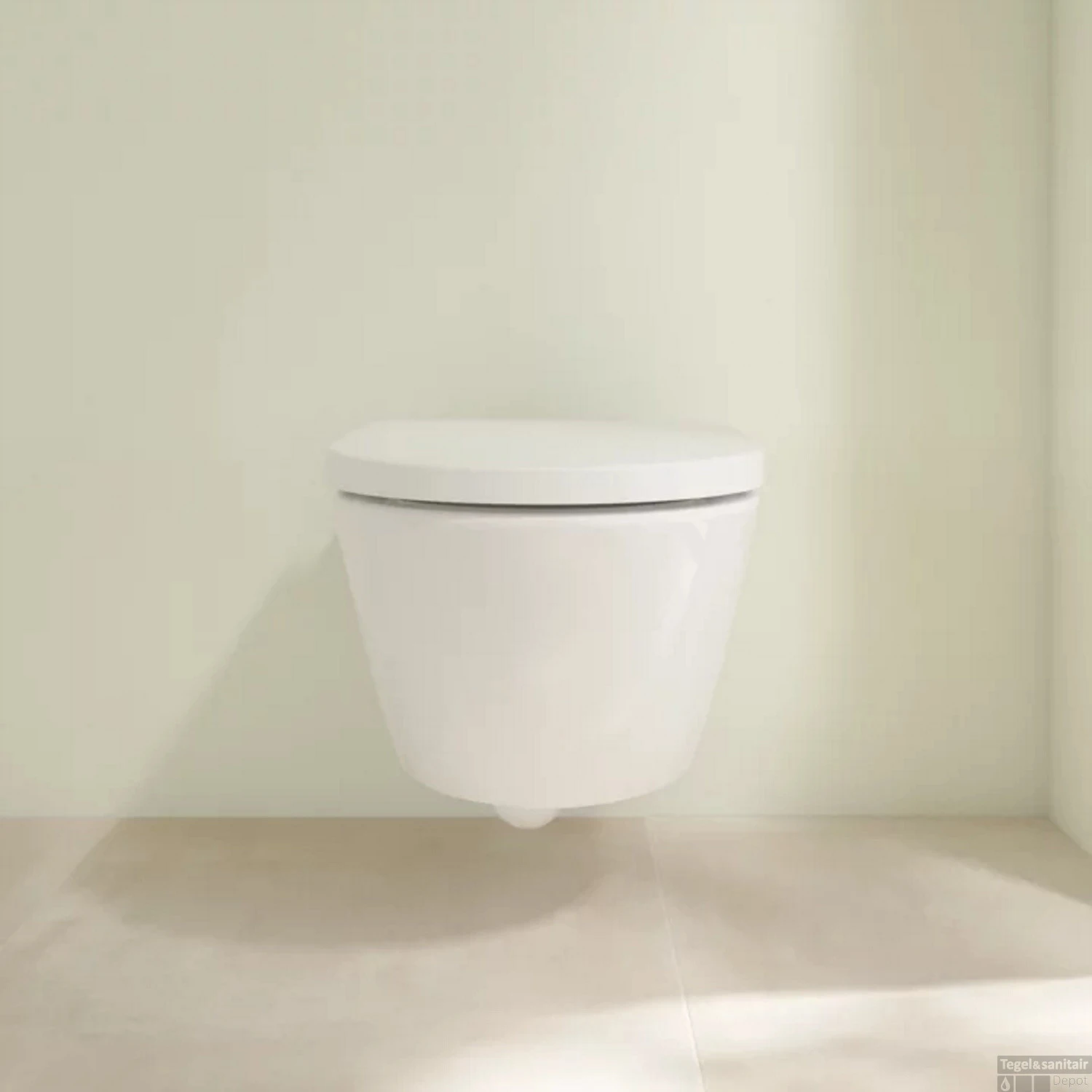 Wandcloset Villeroy & Boch Subway 3.0 CeramicPlus TwistFlush AntiBac 37x56x40 Cm Wit Alpin 2 Wandcloset Villeroy & Boch Subway 3.0 CeramicPlus TwistFlush AntiBac 37x56x40 Cm Wit Alpin - Afbeelding 2