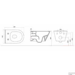 Wandcloset Wiesbaden Stereo Rimless Softclose Met Shade Toiletzitting Glans Wit 7 Wandcloset Wiesbaden Stereo Rimless Softclose Met Shade Toiletzitting Glans Wit -Baden Luxe Verkoop wandcloset wiesbaden stereo rimless softclose met shade toiletzitting glans wit tech
