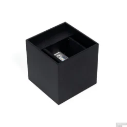 Wandlamp Met LED-Verlichting NJOY Cube Zwart 6 Watt