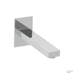 Wanduitloop Herzbach Design Neo Castell Vierkant Chroom 24 Cm