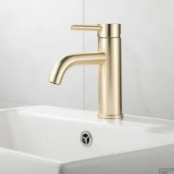 Wastafelkraan Boss & Wessing Plus Mat Goud