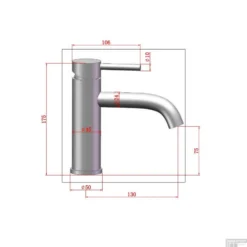 Wastafelkraan Boss & Wessing Plus Mat Goud -Baden Luxe Verkoop wastafelkraan boss wessing plus mat goud tech