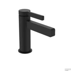 Wastafelkraan GRB Aura Mengkraan Met Clickwaste Zwart