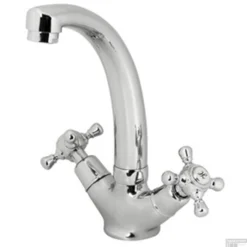 Wastafelkraan Plieger Charleston Met Waste Chroom