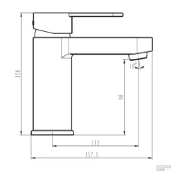 Wastafelkraan Schutte Elephant Mengkraan Eéngreeps Grafiet Mat Inclusief Click Waste -Baden Luxe Verkoop wastafelkraan schutte elephant mengkraan e eacute ngreeps grafiet mat inclusief click waste tech