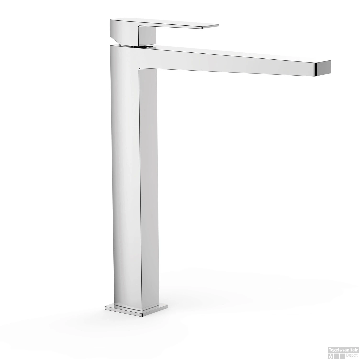 Wastafelmengkraan Tres Slim Exclusive 3-Gats Met 2 Knoppen Chroom 1 Wastafelmengkraan Tres Slim Exclusive 3-Gats Met 2 Knoppen Chroom