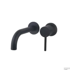 Wiesbaden Wastafelkraan Inbouw | Caral Twenty | Excl.Inbouwdeel | Mat Zwart