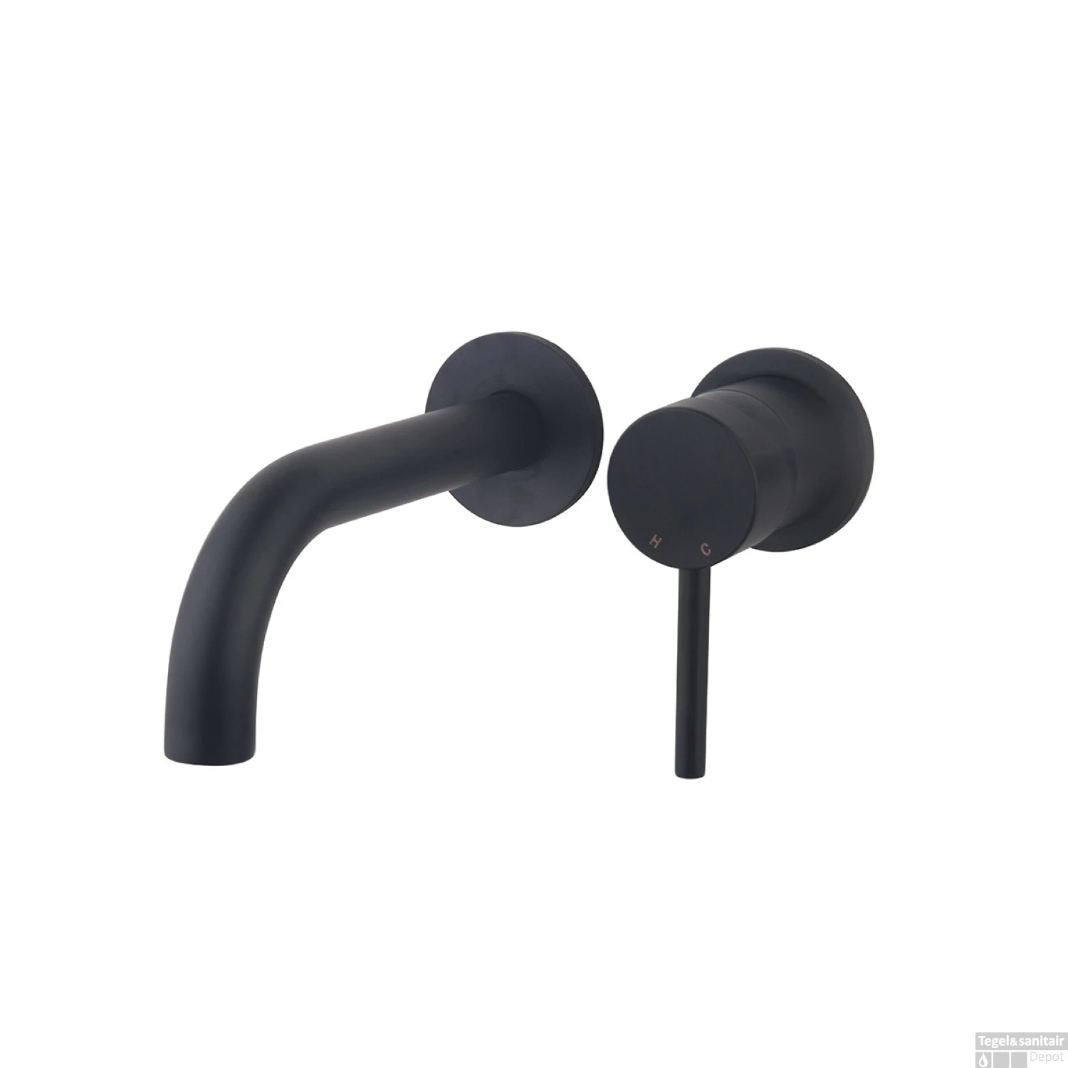 Wiesbaden Wastafelkraan Inbouw | Caral Twenty | Excl.Inbouwdeel | Mat Zwart 1 Wiesbaden Wastafelkraan Inbouw | Caral Twenty | Excl.Inbouwdeel | Mat Zwart