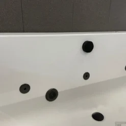 Whirlpool Boss & Wessing Dahlia Jetline 190x90 Cm Enkel Systeem Black Tin -Baden Luxe Verkoop whirlpool boss wessing dahlia jetline 170x75 cm enkel systeem black tin sfeer 2