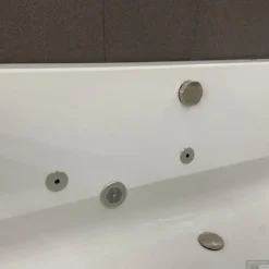 Whirlpool Boss & Wessing Dahlia Jetline 190x90 Cm Enkel Systeem Geborsteld RVS -Baden Luxe Verkoop whirlpool boss wessing dahlia jetline 190x90 cm enkel systeem geborsteld rvs sfeer2